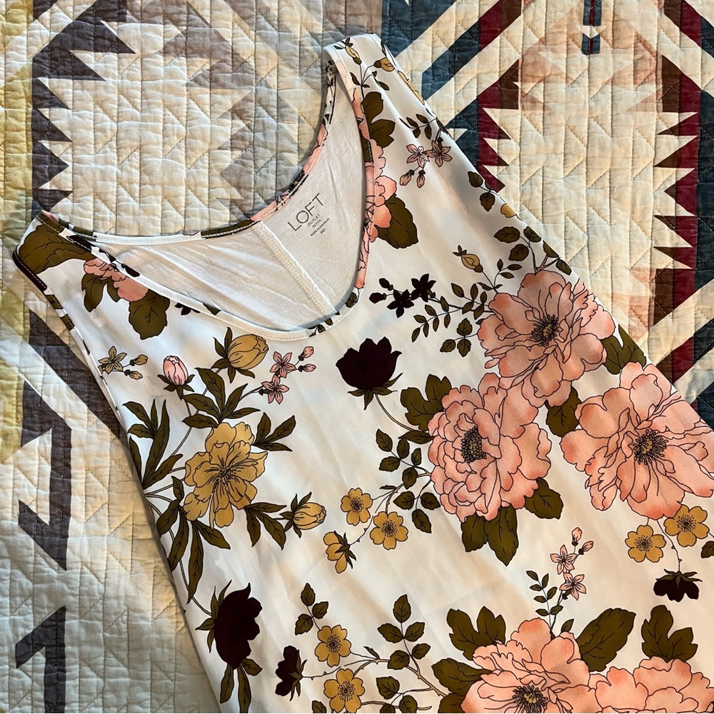 Floral Loft Tank